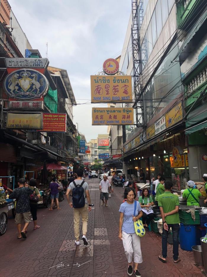 唐人街是哪个国家的(实拍泰国首都曼谷的唐人街)