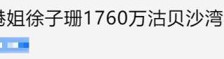 陈子由徐子珊啥关系（徐子珊将正式离开香港）