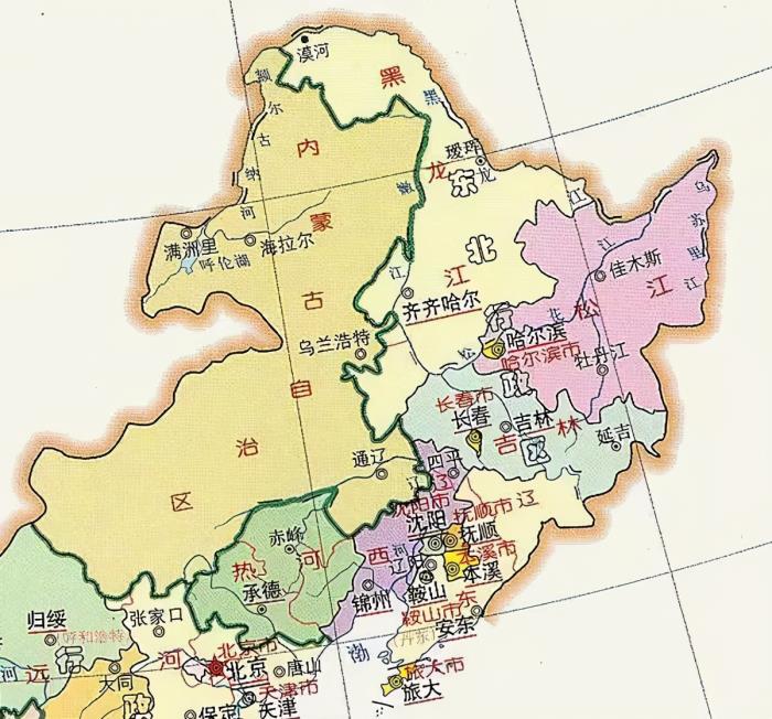 清朝是东北人还是内蒙人,内蒙古东四盟的人会认为自己是东北人吗